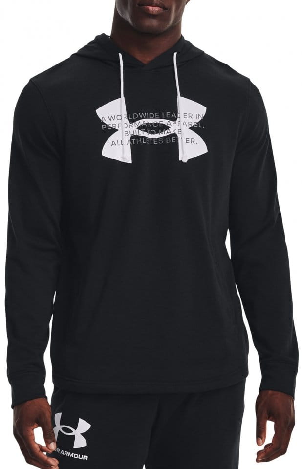 Mikica s kapuco Under Armour UA Rival Terry Logo Hoodie-BLK