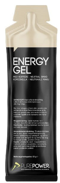 Energijski geli Pure Power Energy Gel Caffeine: Neutral 60 g