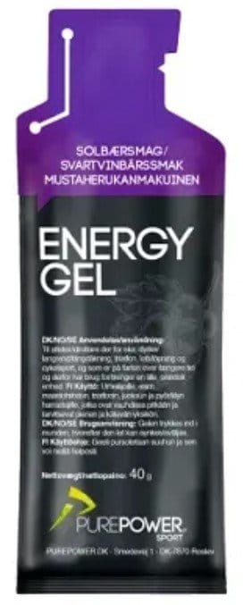 Energijski geli Pure Power Energy Gel Blackcurrants 40 g